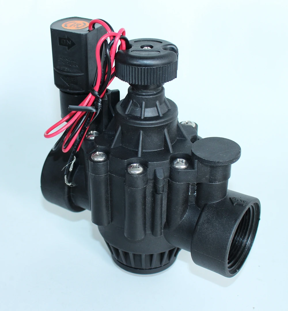 Zanchen/Rain Bird 150P In-Line/угловой клапан с контролем потока 1-1/" 9 v DC защелкой