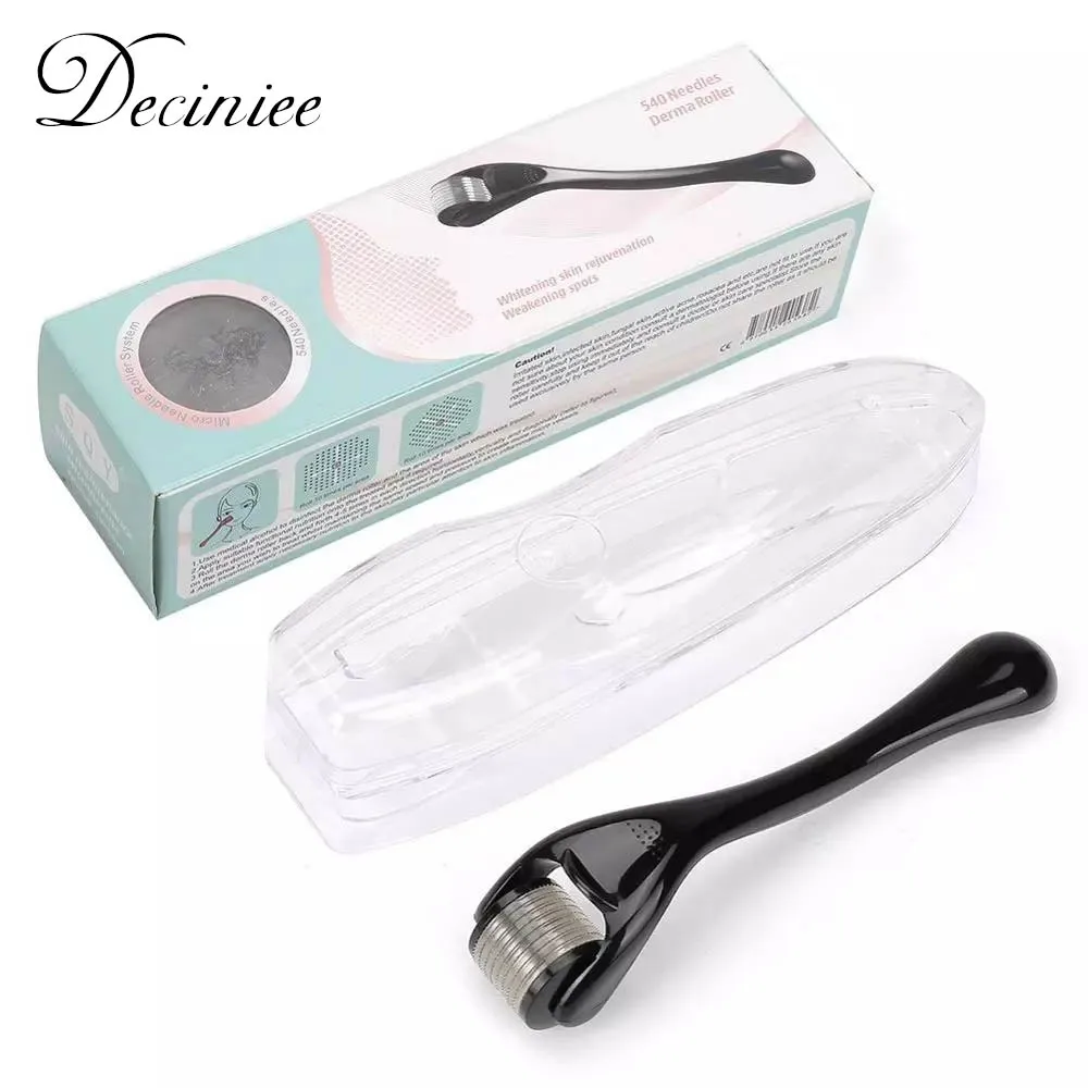540 Needles Micro-needle Roller Medical Therapy Skin Care Tool Derma Roller for Face Microdermabrasion Roller Beauty Care Tool derma roller drs 4 5 6 in 1 needle facial roller microneedle kits skin rejuvenation remove face mesoroller scars skin care tool