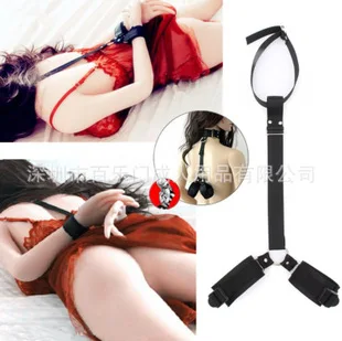 Adult Sexy Webbing Bound And Legs Even Handcuffed Tied Bondage Alternative Body Position Toy Supplies Hand Footcuff Belly Band