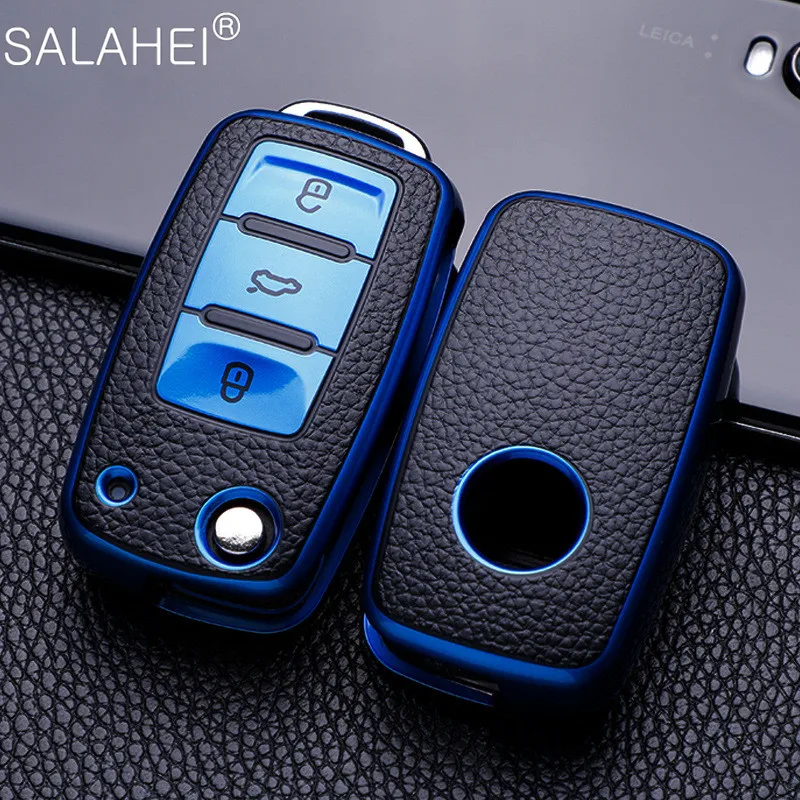Soft-TPU-Car-Key-Cover-Case-for-VW-Polo-Golf-Passat-for-Skoda-Octavia-A5-Bora (5)