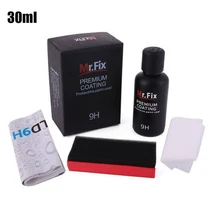 Черная 30 мл Автомобильная бутылка с покрытием полисилоксан 9H твердость Авто стекло покрытие уход за автомобилем решение защитит автомобиль от старения