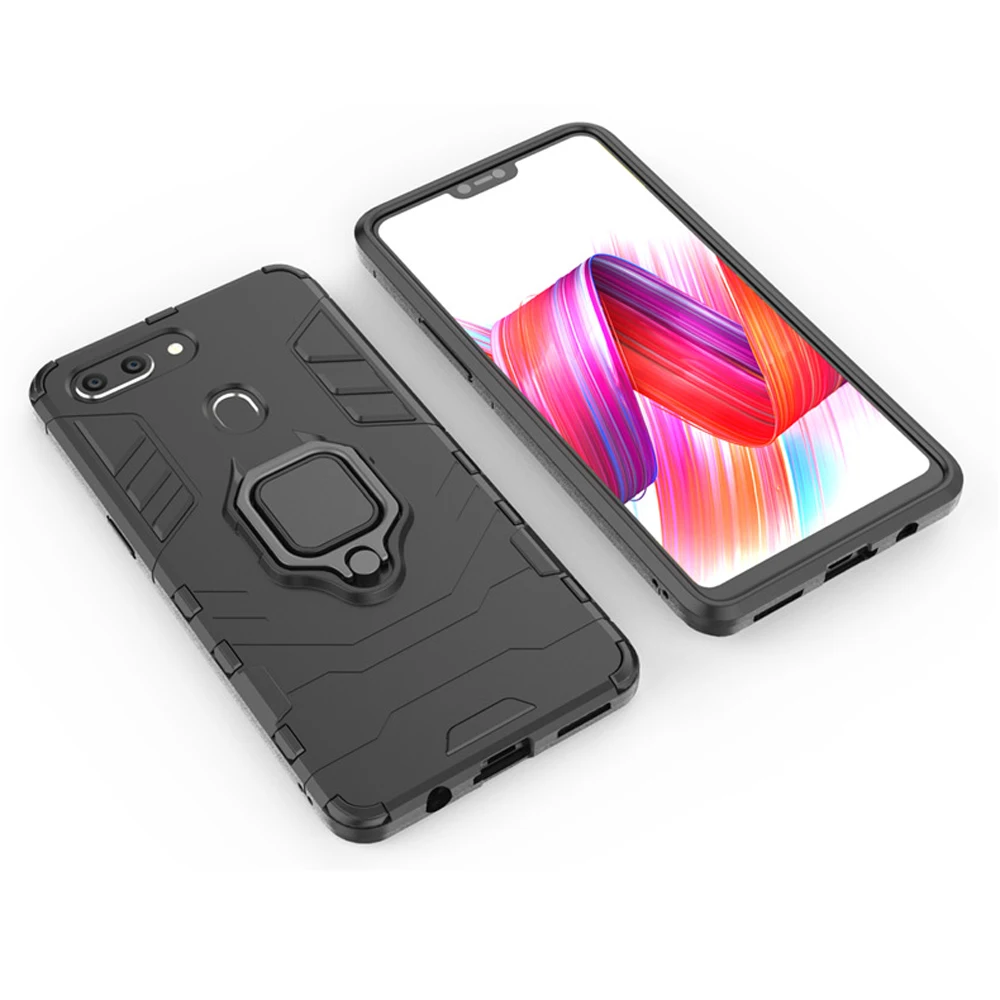 100 шт. чехол для телефона в виде ракушки чехол для OPPO K1 K3 R15 R15 A9 автомобильный держатель Магнитный всасывающий Кронштейн кольцо чехол-броня