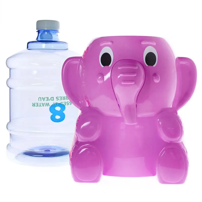 OBR 2.5L милый Настольный диспенсер для воды в форме слона питьевой фонтан питьевой бутылки для дома кухонные фонтаны держатель для воды