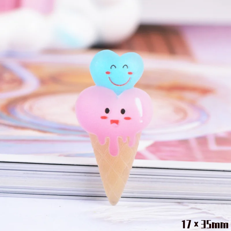 10Pcs Cartoon Unicorn Ice Cream Flatback Resin Cabochon Simulation Fake Food Phone Decor Parts DIY Scrapbooking Hair Bows Center 10Pcs Cartoon Unicorn Ice Cream Flatback Resin Cabochon Simulation Fake Food Phone Decor Parts DIY Scrapbooking Hair Bows Center