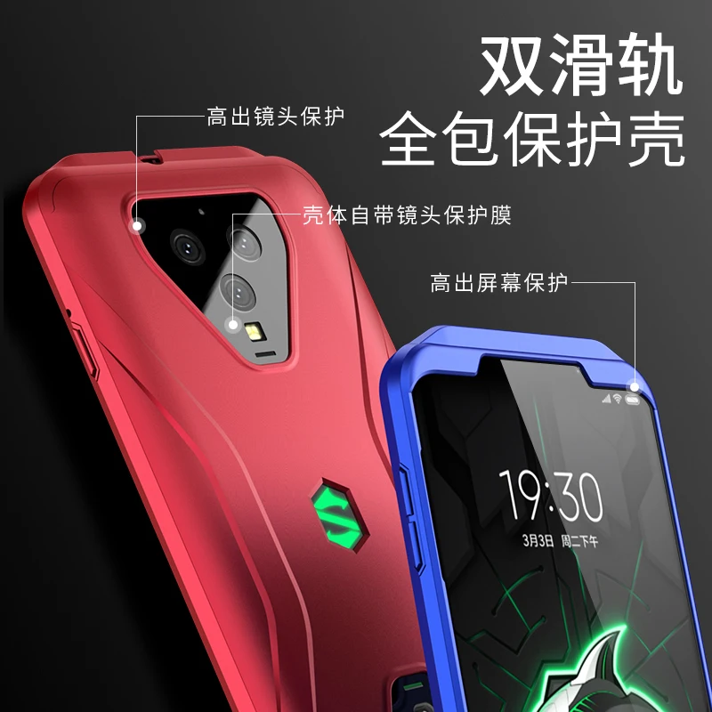 For Xiaomi Black Shark 3 Fundas Case 360 Full Protective Cases for Xiaomi Black Shark3 Back Cover Black Shark3 Hybrid Hard Shell For Xiaomi Black Shark 3 Fundas Case 360 Full Protective Cases for Xiaomi Black Shark3 Back Cover Black Shark3 Hybrid Hard Shell