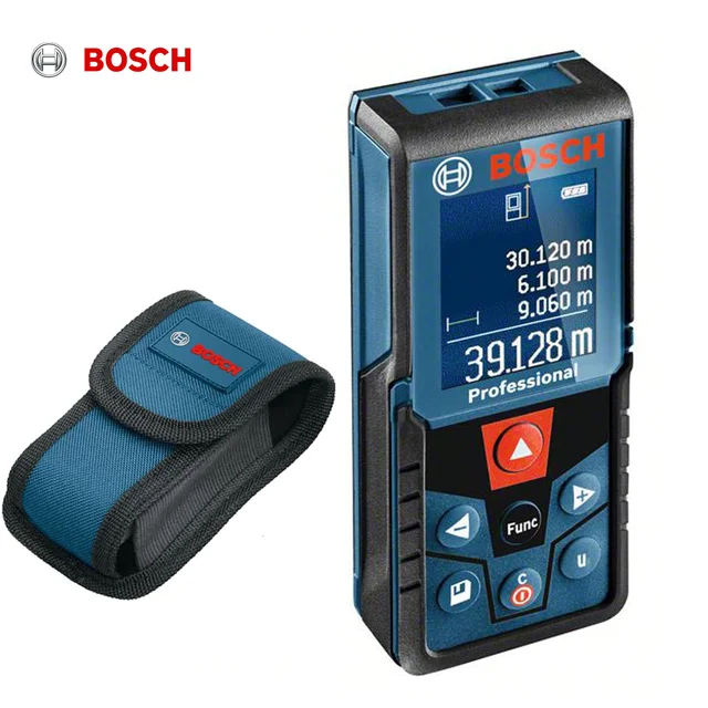 BOSCH-Medidor de distancia láser profesional, cinta métrica, telémetro láser,  cinta métrica, 40M, 50M