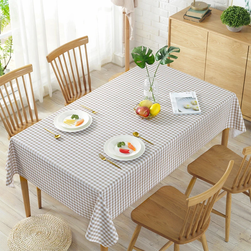 

Tablecloth Plastic Kitchen Oilproof Table Cloth Decorative Elegant Waterproof Table Cover for Party Banquet Home Decor Manteles