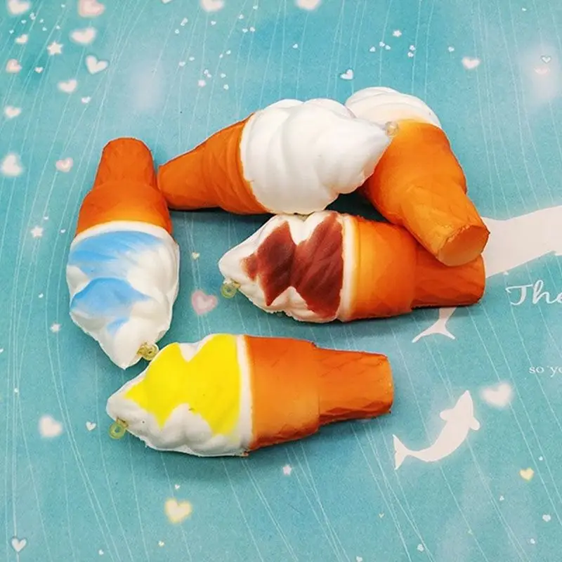 Мороженое Kawaii Jumbo мягкое медленно поднимающееся подвеска «мороженое» телефон ремни Шарм детские игрушки подарок хлеб с ароматом сливок