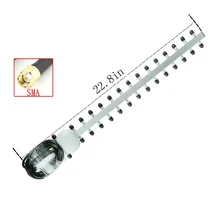 Высокое Усиление 28dBi SMA штекер 4G 696-960 MHz/1710-2690 MHz Yagi антенна SMA штекер