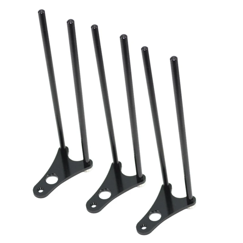 Snag Bars x2 Black Lightweight For Bite Alarms Carp Fishing Snag Ears 