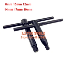 Ferramenta de chave inglesa de torno de moagem, mandril de chave quadrada 8 10 12 14 17mm