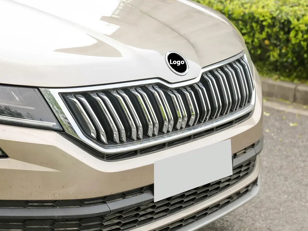 90 мм 80 мм для Skoda логотип багажник гриль эмблема крышка для быстрого Fabia Citigo Octavia Kodiaq Yeti Superb Karoq Kamiq аксессуары
