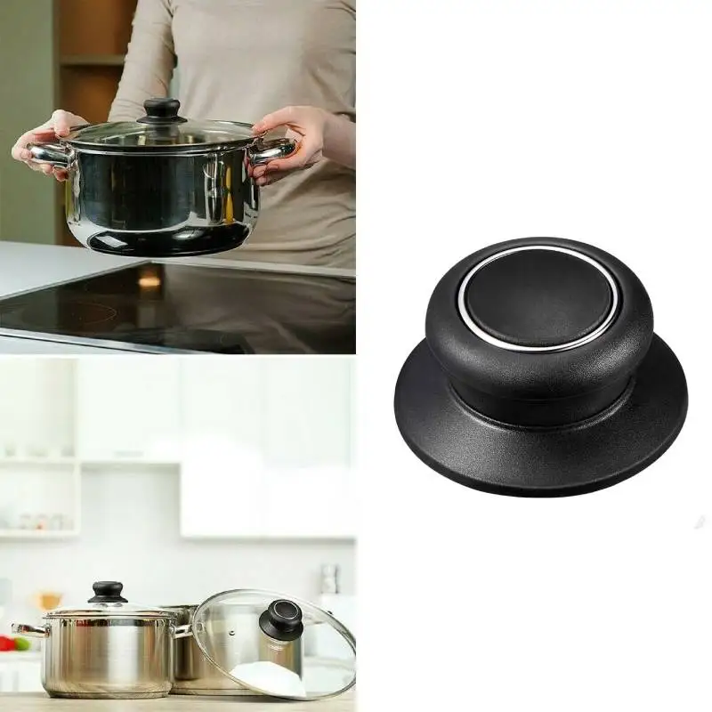 Poignée de rechange universelle pour couvercle de casserole, poignée de  maintien de couvercle de casserole, capuchon de bouton de couvercle de  légumes en verre, poignée de batterie de cuisine, 2 pièces - AliExpress