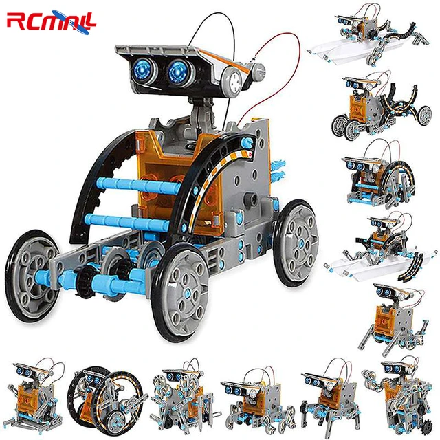 Jouets de robot STEM pour garçons de 6 à 12 ans, kit de