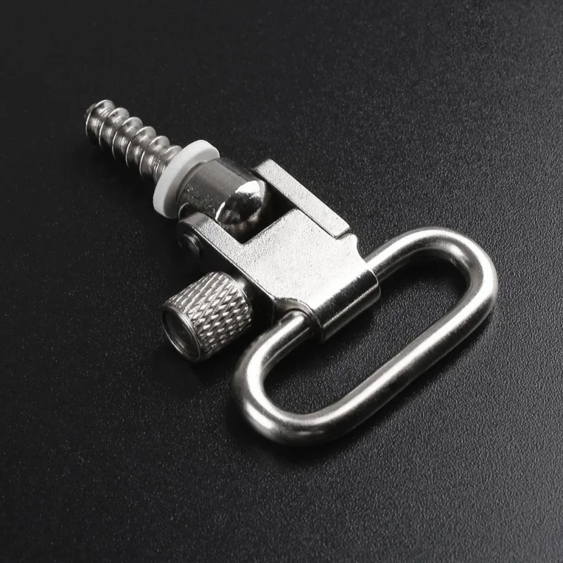 1pair Steel Metal Strap Quick Detach Sling Swivels Stud 1 '' Hunting Accessories Kit For Rifle Hunting Rifle W / Sling Screws