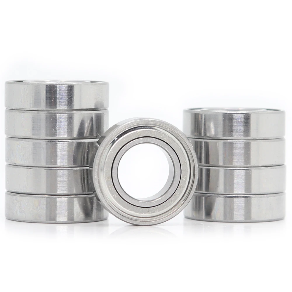 

6800ZZ Bearing ABEC-5 (10PCS) 10*19*5 mm Metric Thin Section 6800Z Ball Bearings 6800 ZZ 61800