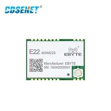 

CDSENET SX1268 Long Range Transceiver 433MHz SMD LoRa Wireless Module for Smart Home Agriculture Industry IOT E22-400M22S