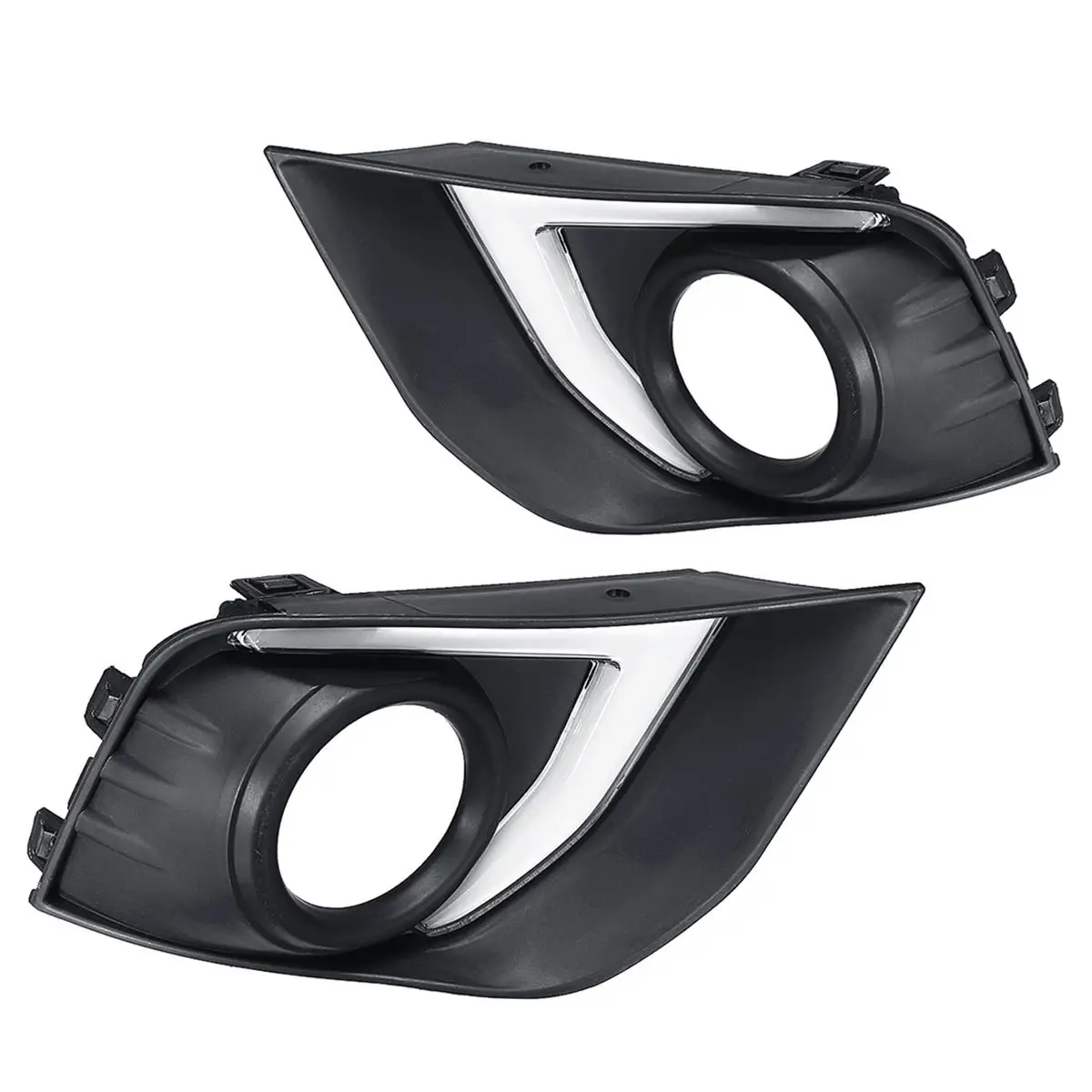  LED DRL Daytime Running Lights Turn Signal Lamp Dual Color Pair for Mitsubishi Outlander Sport ASX  - 33020377690