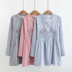 Повседневные блузки размера плюс, осень 2019, женские модные свободные рубашки с длинным рукавом, J8-923
