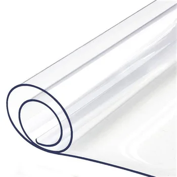 

Soft Glass Computer Desk Mat Pvc Transparent Frosted Waterproof Plastic Tablecloth Writing Student Desk Mat Fillet