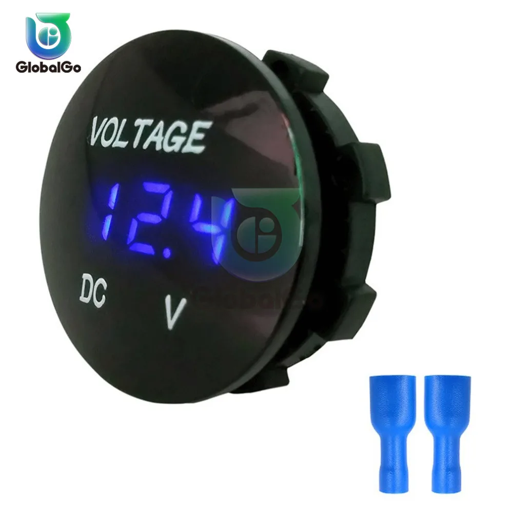 

3pcs Digital Voltmeter DC 5V to 48V Digital Voltmeter Voltage Panel Meter Electromobile Motorcycle Car LED Voltage Tester Doctor