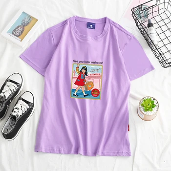 

BURN IN HELL Lady's t-shirt hip-hop top fun whale T-shirt Ketnipz crew neck pullover short sleeve fashion Harajuku top