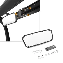Miroir de vue arrière UTV, grand Angle réglable à 360 degrés pour Polaris Ranger 2017 2021 500 570 XP 900 1000 