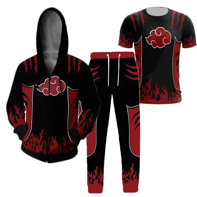 Halloween Fashion Cool Sweatshirt Hoodies Men Women 3d Print Naruto Rikudou Manga Version Zip Up Hot Style Streetwear Paroun