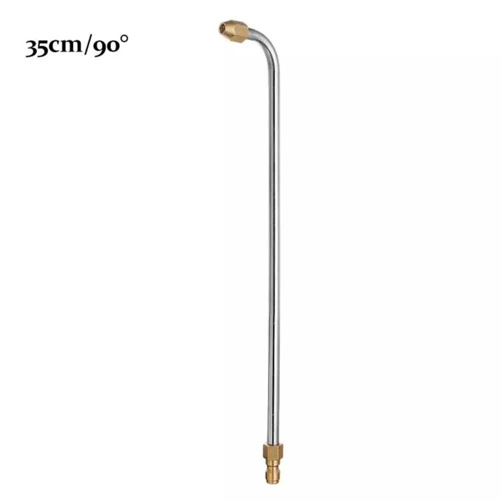 30°/90° U-Shape Pressure Car Washer Angled Lance Extension Spray Wand Nozzle For Power Spray Gun Air-Conditioning Cleaning
