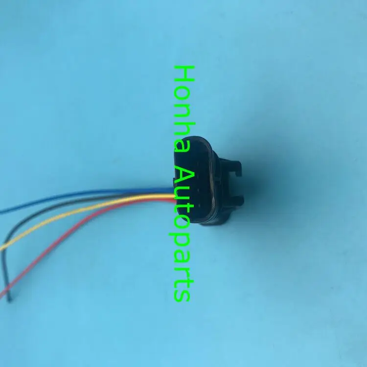 1718657-1 1 шт. 4 Pin/Way Мужской разъем с 20AWG 20 см черный синий желтый красный провод с DHL расходы по доставке