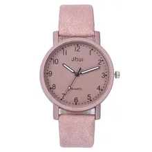 Женские часы Роскошные Кожаные полосы мраморный Циферблат платье наручные часы дамы подарок кварцевые часы Relogio feminino Reloj Mujer Часы# c