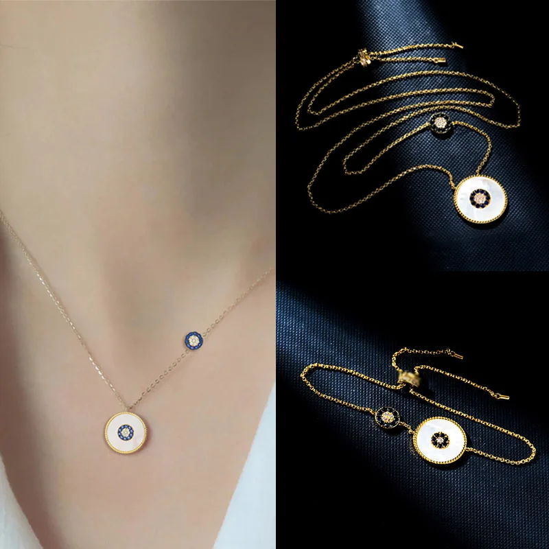 Женское ожерелье из серебра 925 пробы с натуральной ракушкой | Украшения и