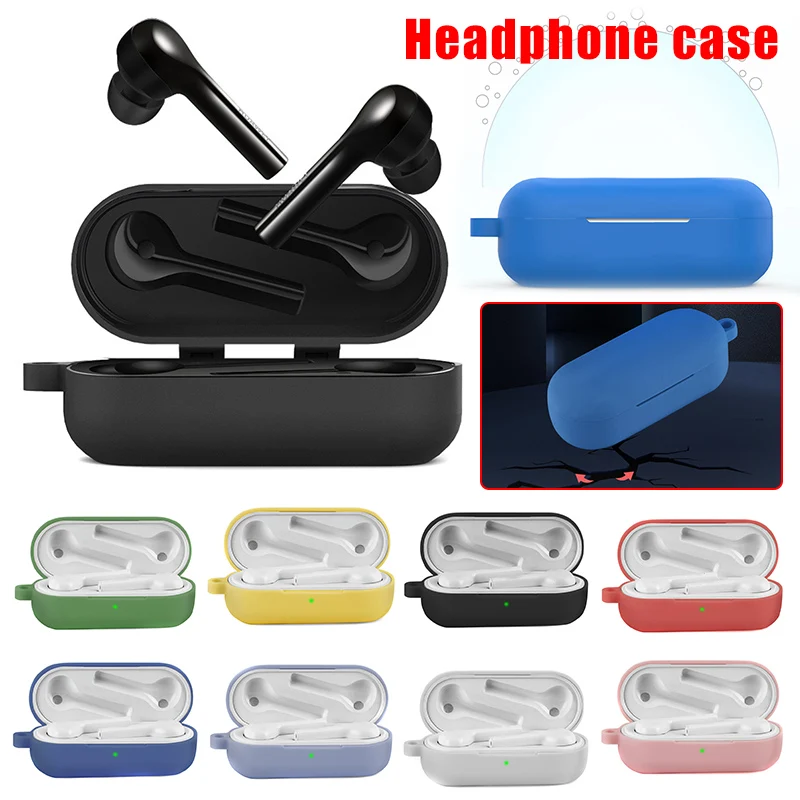 Новый силиконовый защитный чехол для Huawei FreeBuds Lite Bluetooth гарнитура модная версия