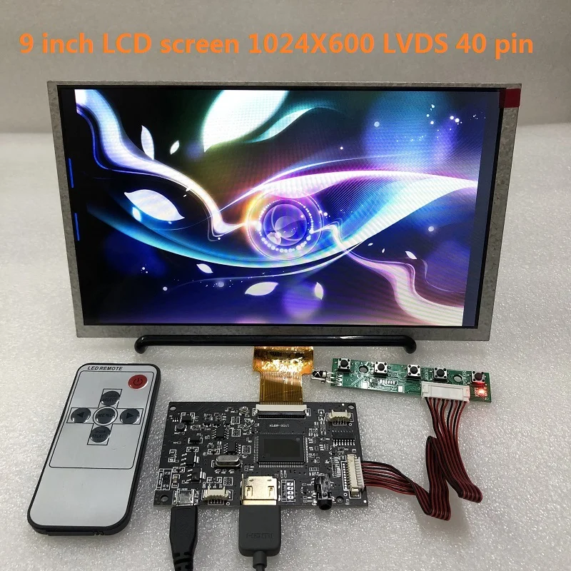9 ġ HDMI ȭ LCD ÷ 1024x600,  ̹  ,   ٳ/  ǻ
