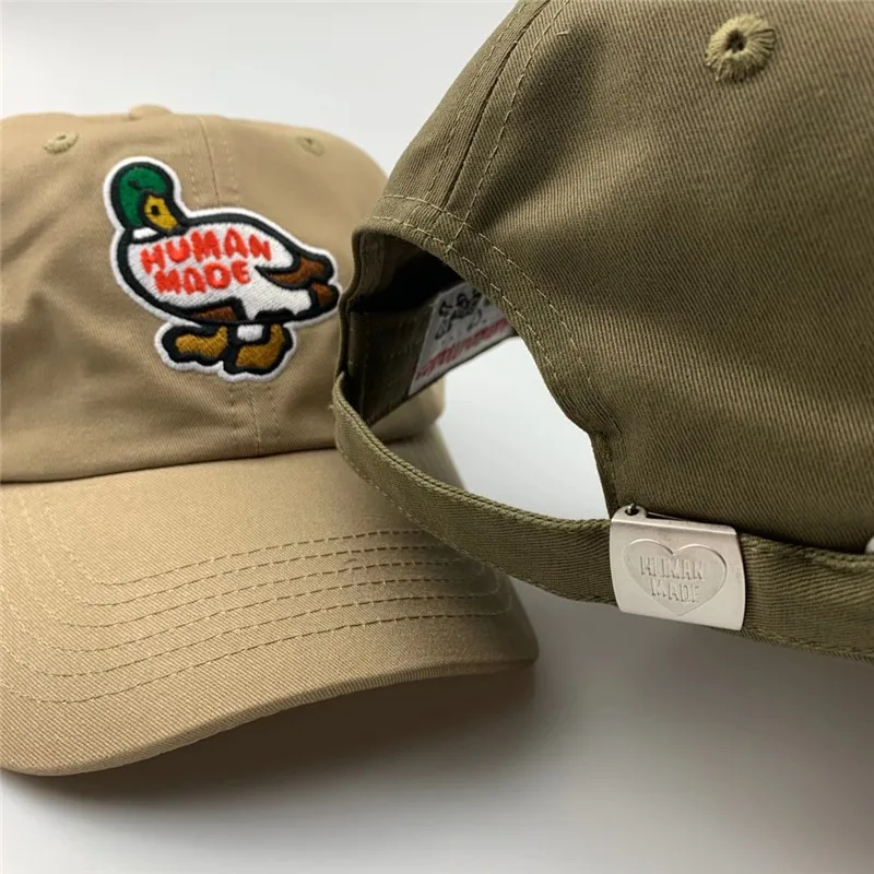 Duck Embroidery HUMAN MADE Hat Caps Men 