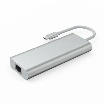 

1PC Usb Type-C Hub With 4K Hdmirj453X Usb3.0Pd Charging Port And Sd Card Slot Ulc13E01 Type-C Hub Usb Slot