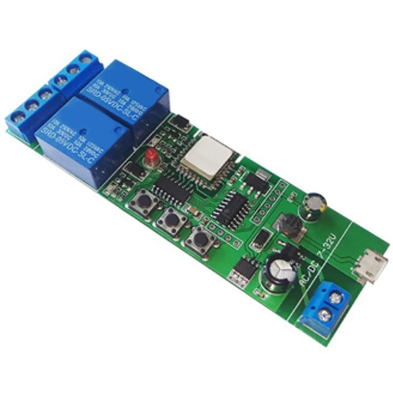 Wireless WiFi Smart Home Switch Module Inching Relay Momentary/Self-Locking/Interlock for Alexa Google IFT | Обустройство дома