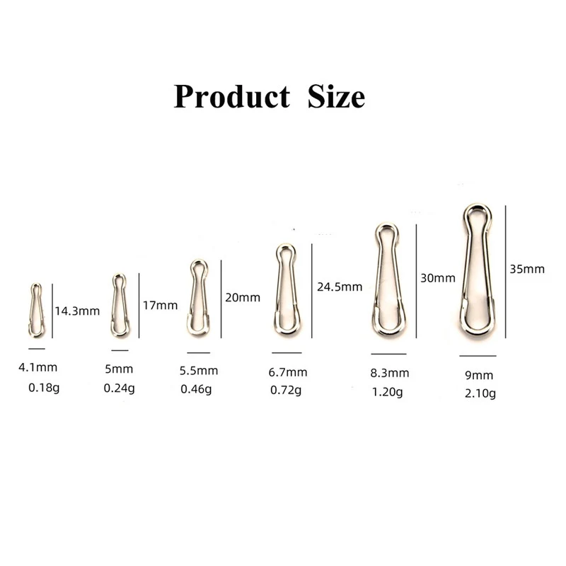 20 шт. рыболовный вертлюжный крючок | Спорт и развлечения