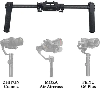 

ADAI Dual Handle Grip Handheld Stabilizer for Zhiyun Crane 2/Crane Plus/Crane V2/Crane M/Feiyu a1000/a2000/Gusen MOZA Aircross