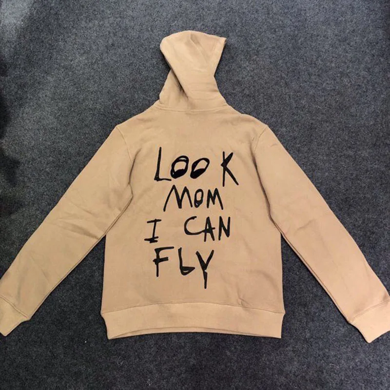 Трэвиса Скотта ASTROWORLD Толстовка мужской Взгляд MON I CAN FLY вышитая Толстовка мужская Harajuku странные вещи Толстовка пуловер Толстовка