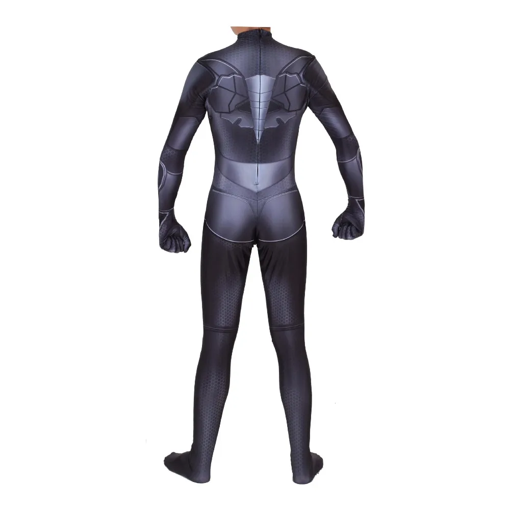 Batman Cosplay Costume Mask suit The Dark Knight Bruce Wayne Superhero Halloween Costume Zentai Bodysuit Jumpsuit Kids Men Adult
