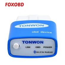 TONWON Автомобильный сканер Bluetooth/Wi-Fi OBDii для устройств iOS и Android TONWON Проверка кода двигателя автомобиля считыватель диагностический инструмент