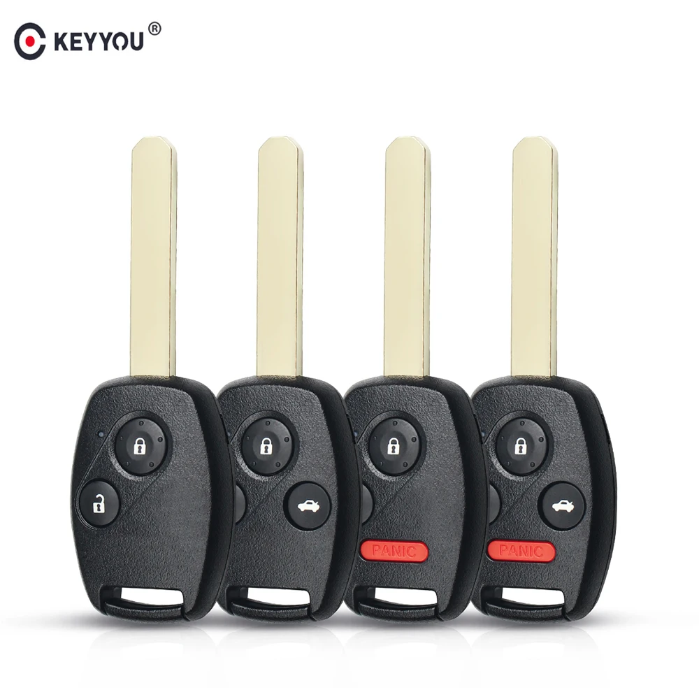 Replacement Buttons pad Keyless Entry Remote Car Key Fob For Honda Accord CRV Pilot Civic 2003 2004 2005 2006 2007 car remote key car key