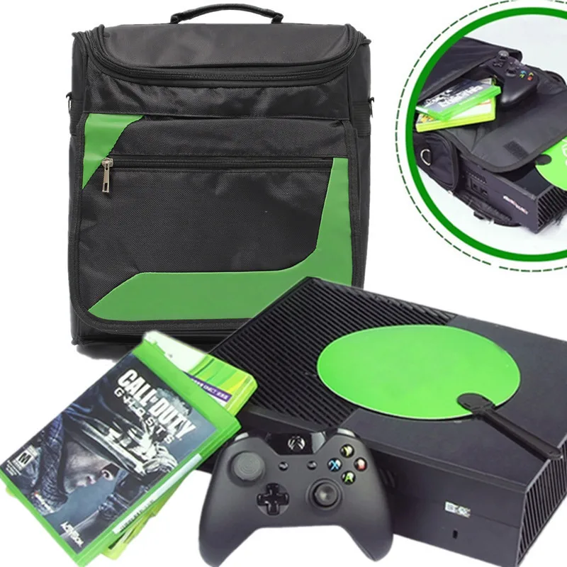 Игровая сумка для консольных игровых сумок портативная дорожная защитная сумка через плечо чехол для Xbox-One консоли