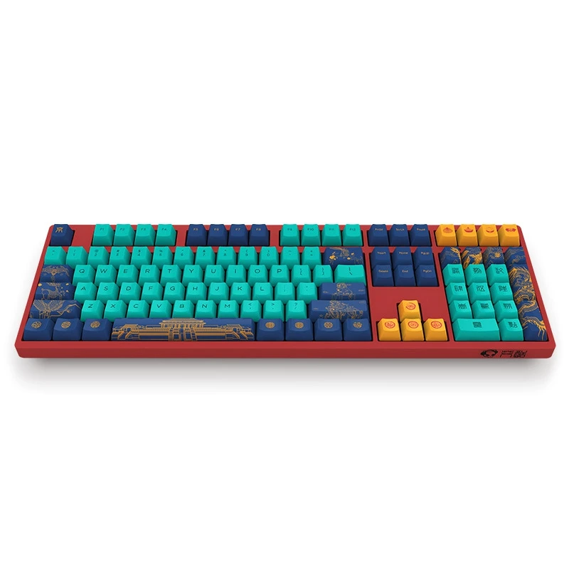 Akko Пекин 3108 V2 108 ключ PBT Keycap тип-c Проводная Механическая игровая клавиатура