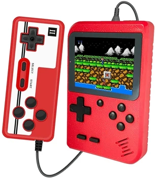 

3 Inch Retro Video Game Console Mini Games Box Contain 400 Classical Games 2 Players Gamepads Gift for Boys in Christmas