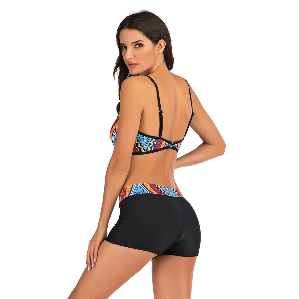 TELOTUNY, женские свитшоты, женский купальный костюм из двух частей, с оборками, с высокой талией, низ, бикини, набор, танкини, пляжный костюм, 1213