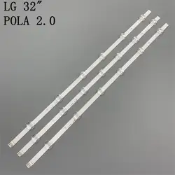 Fita de led substituta para retroiluminação, 3ln540fd, 32ln550fd, innotek, pola2.0, tipo b, 3 modos