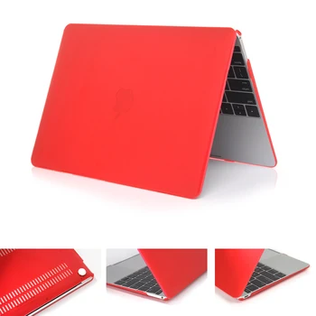 

Matte/crystal Laptop Case For Macbook 12" A1534 Professional protection cover shell 2015 2016 2017
