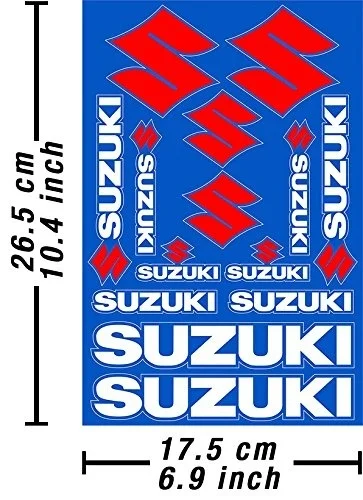 Для 1 набора наклейки Suzuki виниловая графика набор
